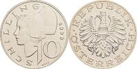 Österreich, 2. Republik 10 Schilling -