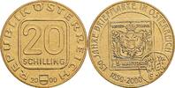 Österreich, 2. Republik 20 Schilling 150 Jahre Österreichische Briefmarke -