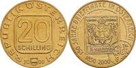 Österreich, 2. Republik 20 Schilling 150 Jahre Österreichische Briefmarke -