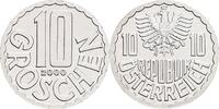 Österreich, 2. Republik 10 Groschen 2000 MS-70
