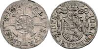 1 Kreuzer 1698 Österreich Erzbistum Salzburg Johann Ernst Graf Thun-Hohenstein ss/vz