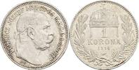 Kaisertum Österreich 1 Korona 1914 KB, Kremnitz Franz Joseph I. VF