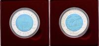 Österreich, 2. Republik 25 Euro Niob Österreichische Luftftahrt -