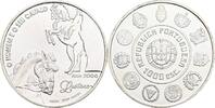 Portugal 1000 Escudos Mensch und Pferd / Lusitano -
