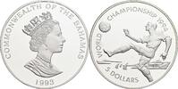 Bahamas 5 Dollars Fussball WM USA 1994 -