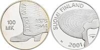 Finnland 100 Markkaa 125. Geburtstag von Aino Ackte -