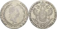 Kaisertum Österreich 20 Kreuzer Franz II. (I.) 1792-1835 -
