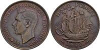 Großbritannien Half Penny George VI. (1936-1952) -