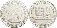 Portugal 1000 Escudos Fregatte Dom Fernando II. e Gloria -