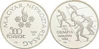 Ungarn 500 Forint Olympische Winterspiele Sarajevo 1984 -