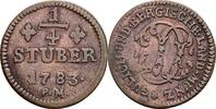 Jülich-Berg 1/4 Stüber 1783 P.M. Karl Theodor 1742-1799 ss 12,00 EUR  plus 10,00 EUR verzending