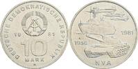 DDR 10 Mark 25. Jahrestag der Nationalen Volksarmee -