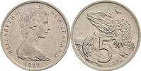 Neuseeland 5 Cents Elizabeth II. -