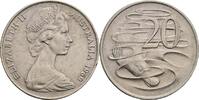Australien 20 Cents Elizabeth II. -