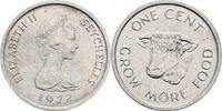 Seyschellen 1 Cent Queen Elizabeth II. -