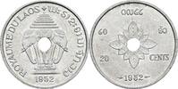 Laos 20 Cents 1952 VF+