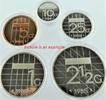 Nederland Losse serie Nederland 1983 5 cent t/m 2½ Gulden -