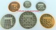 Nederland Losse serie Nederland 1993 5 cent t/m 5 Gulden -