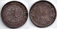 Nederland Nederland 1878 ½ Cent Willem III /P -