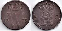 Nederland Nederland 1873 ½ Cent Willem III -