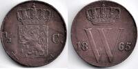 Nederland Nederland 1865 ½ Cent Willem III -