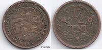 Nederland Nederland 1936 ½ Cent Wilhelmina F -