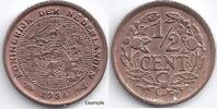 Nederland Nederland 1934 ½ Cent Wilhelmina -