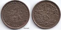 Nederland Nederland 1934 ½ Cent Wilhelmina F -