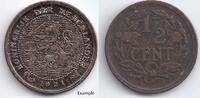 Nederland Nederland 1921 ½ Cent Wilhelmina -