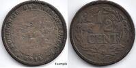 Nederland Nederland 1914 ½ Cent Wilhelmina F -