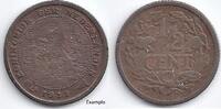 Nederland Nederland 1911 ½ Cent Wilhelmina F -
