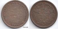 Nederland Nederland 1909 ½ Cent Wilhelmina F -
