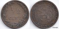 Nederland Nederland 1906 ½ Cent Wilhelmina F -