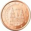 Spanje 2003 1 Cent2003 unz 1,00 EUR  plus 5,00 EUR verzending