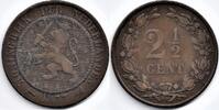 Nederland Nederland 1877 2½ Cent Willem III F -