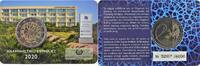 Speciale 2 euromunten 2 Euro Cyprus 2020 'Neurologie en genetica' in coincard -