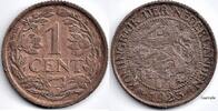Nederland Nederland 1925 1 Cent Wilhelmina F+ -