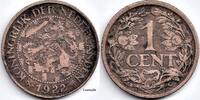 Nederland Nederland 1922 1 Cent Wilhelmina F+ -