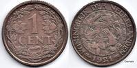 Nederland Nederland 1921 1 Cent Wilhelmina F+ -
