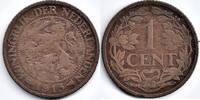 Nederland Nederland 1913 1 Cent Wilhelmina F+ -