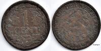 Nederland Nederland 1916 1 Cent Wilhelmina F (lange 6) -