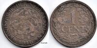 Nederland Nederland 1916 1 Cent Wilhelmina (korte 6) -