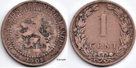 Nederland Nederland 1905 1 Cent Wilhelmina F -