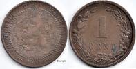 Nederland Nederland 1901a 1 Cent Wilhelmina F- 'Koningrijk' -