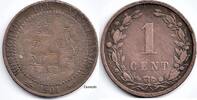 Nederland Nederland 1901a 1 Cent Wilhelmina ca ZG 'Koningrijk' -