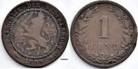Nederland Nederland 1899 1 Cent Wilhelmina F- -