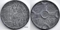 Nederland Nederland 1941 1 Cent, zink, Wilhelmina P -