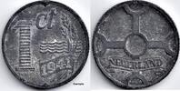Nederland Nederland 1941 1 Cent, zink, Wilhelmina F -