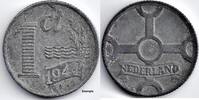Nederland Nederland 1944 1 Cent, zink, Wilhelmina -