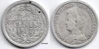 Nederland Nederland 1925 25 Cent Wilhelmina F- -